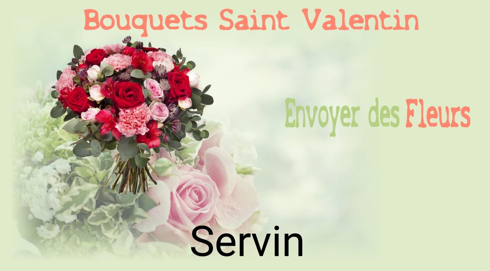 Roses de Saint-Valentin livrées à Servin